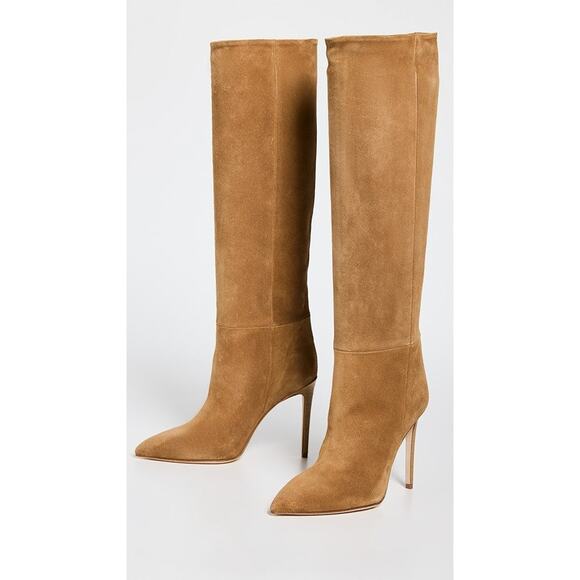 Paris Texas Stiletto Boots Caramel - 38/8 - Picture 3 of 5